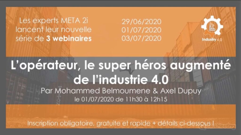 Webinar: the operator, the augmented superhero of Industry 4.0