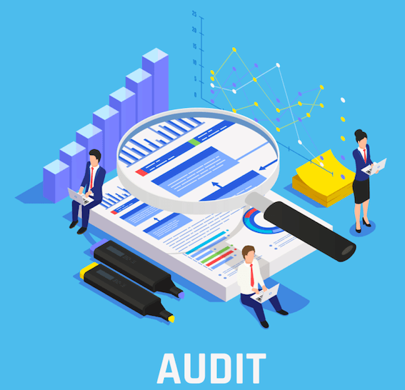 Illustration : un audit, avec analyses et tableaux de bord
