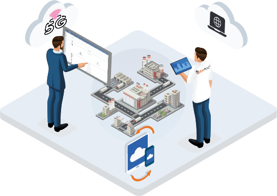 Pictogramme du cloud computing